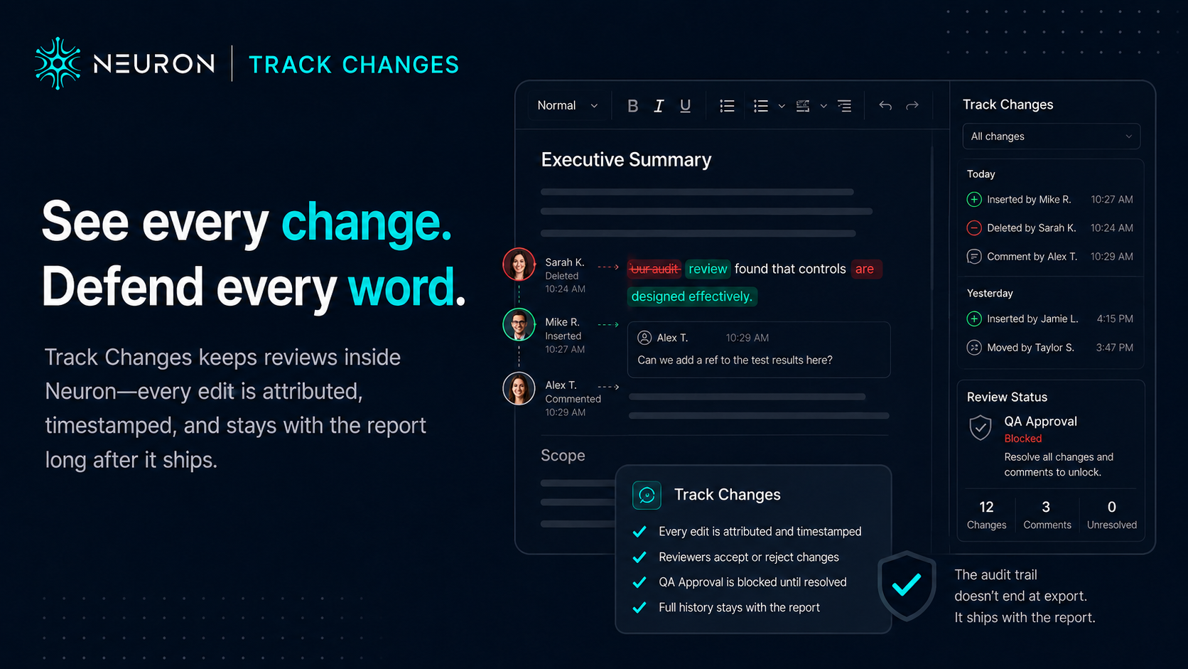 Track Changes